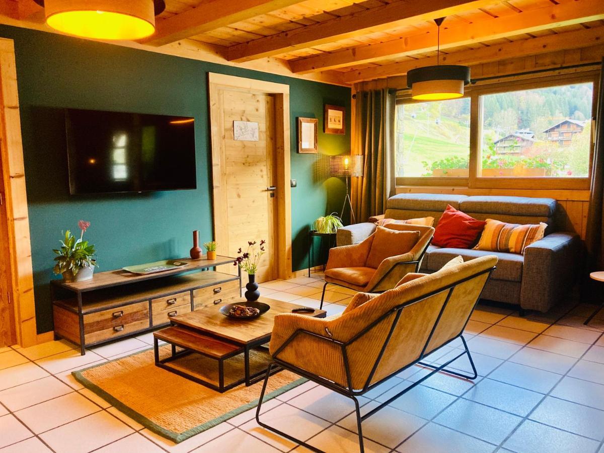 Apartment In Morzine - Ski In - Sleeps 6 Buitenkant foto