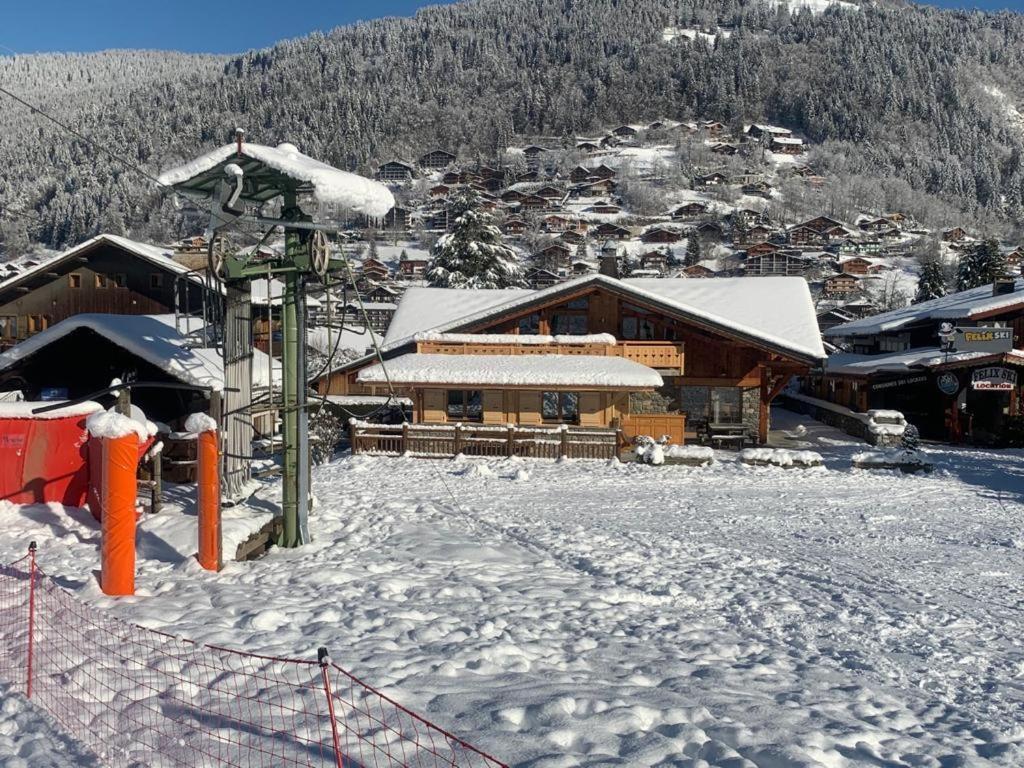 Apartment In Morzine - Ski In - Sleeps 6 Buitenkant foto